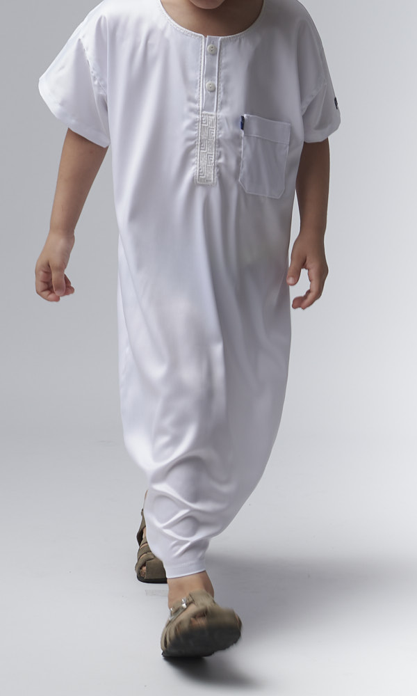 Qamis Enfant Blanc - IKAF – Image 4