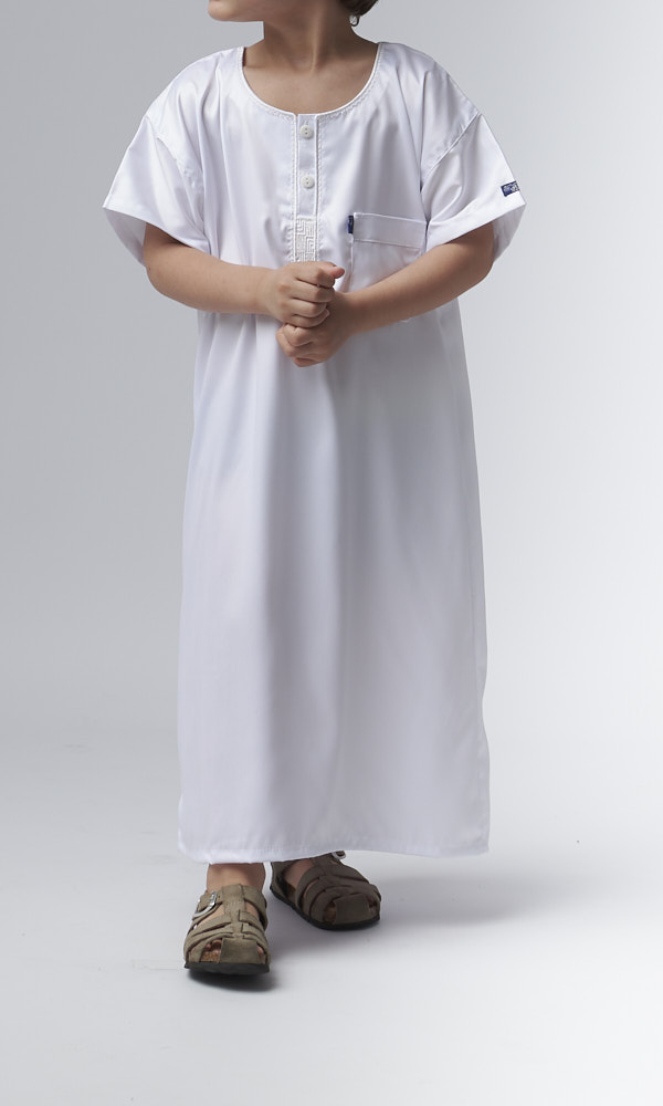Qamis Enfant Blanc - IKAF – Image 3