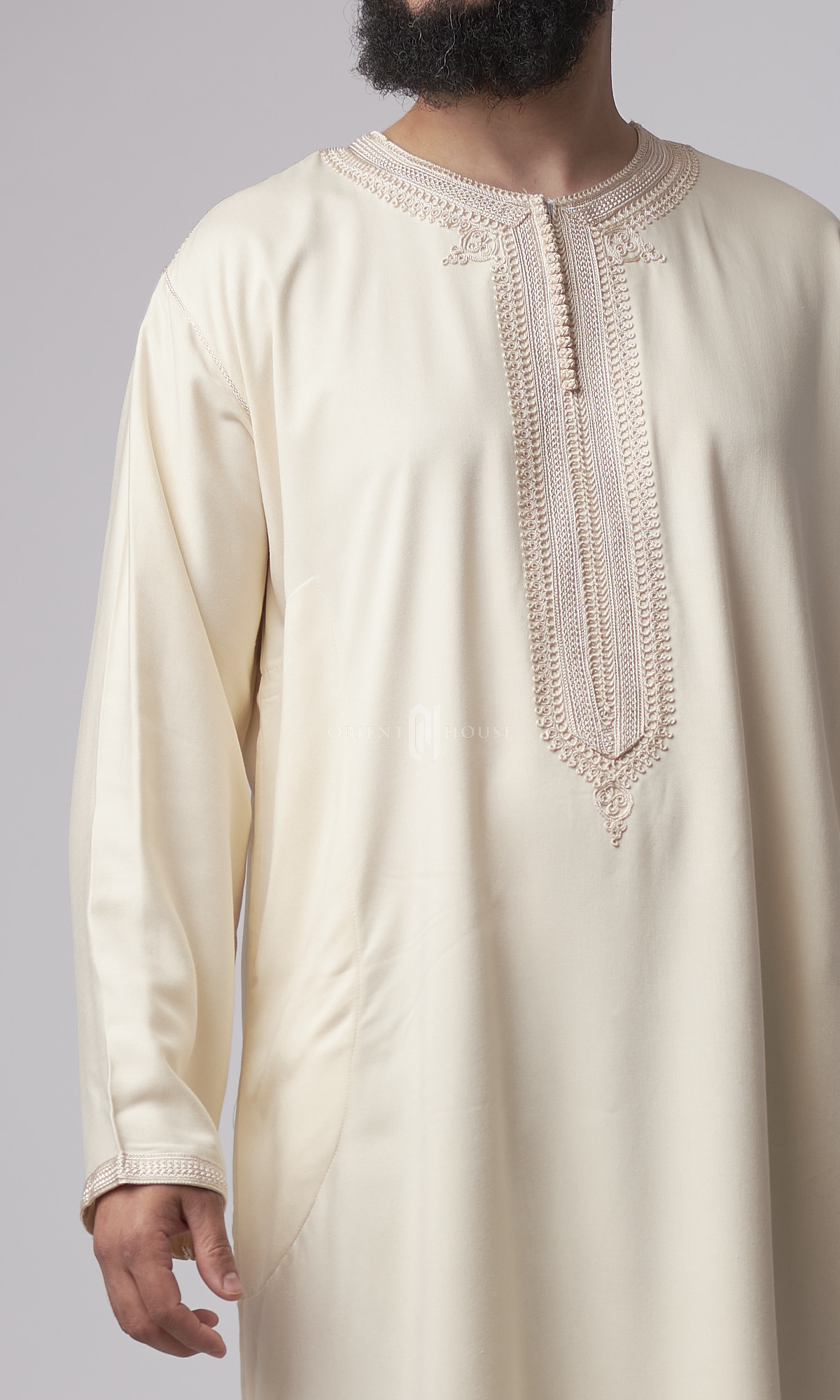 Caftan ZAYN mlifa Blanc Cassé - By Orient House