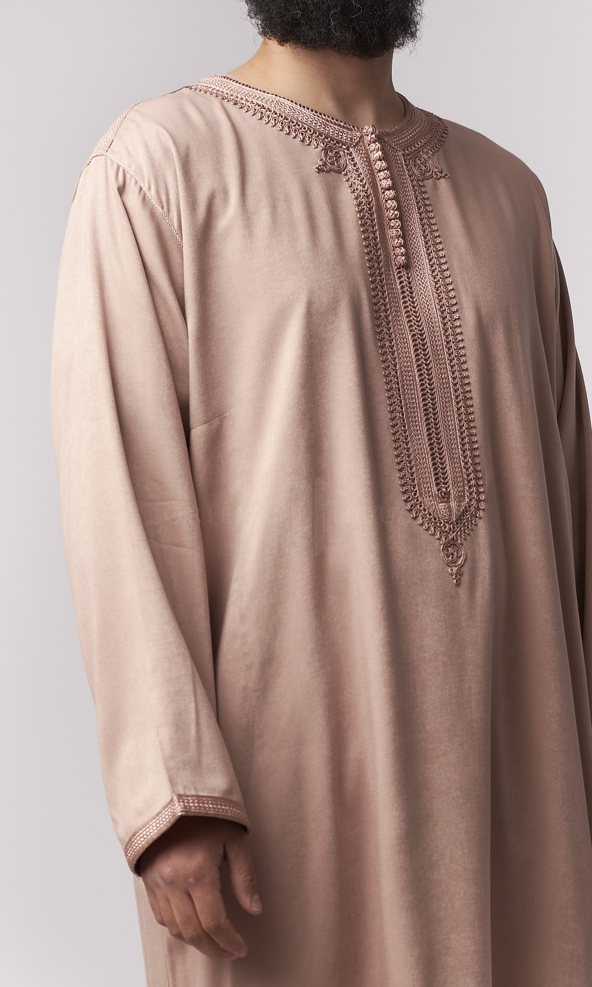 Caftan ZAYN mlifa Saumon - By Orient House