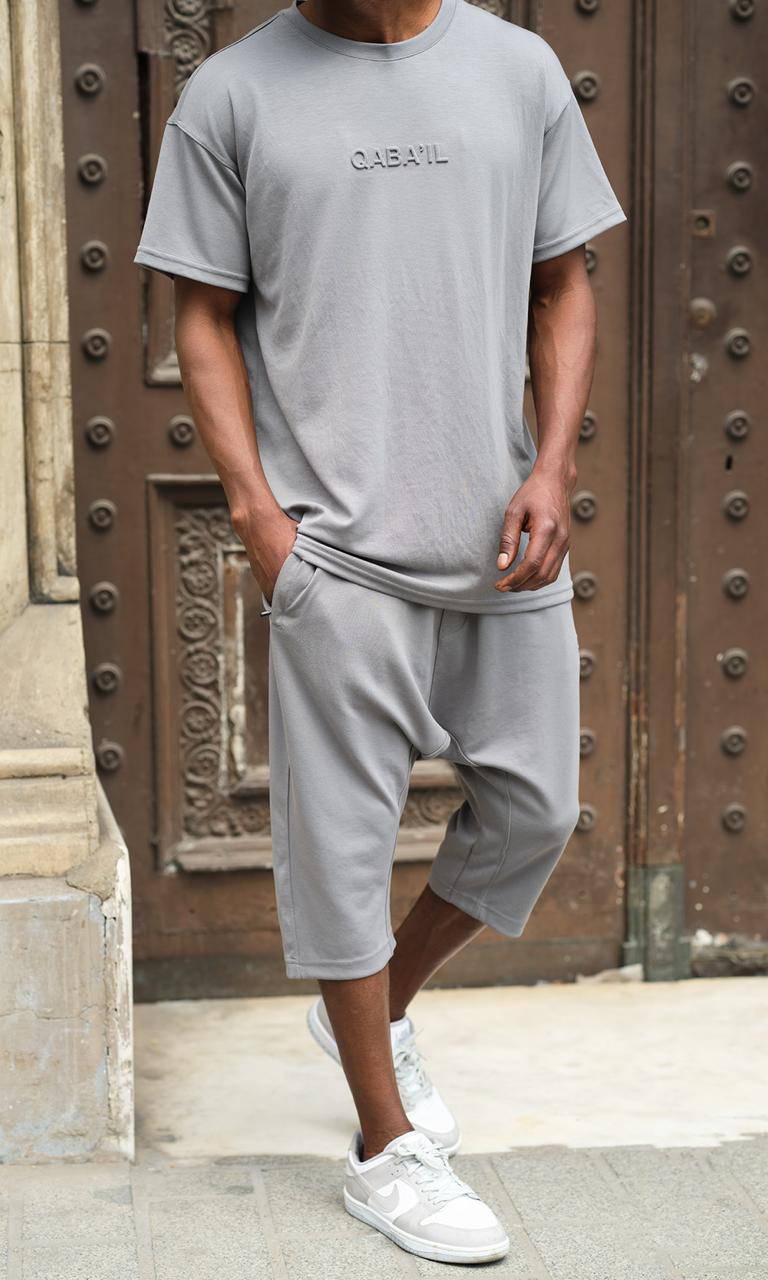 Ensemble Oversize Gris - QABAIL – Image 4