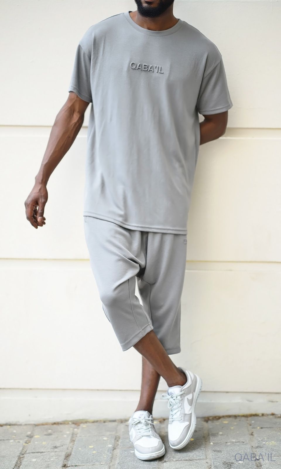 Ensemble Oversize Gris - QABAIL – Image 2