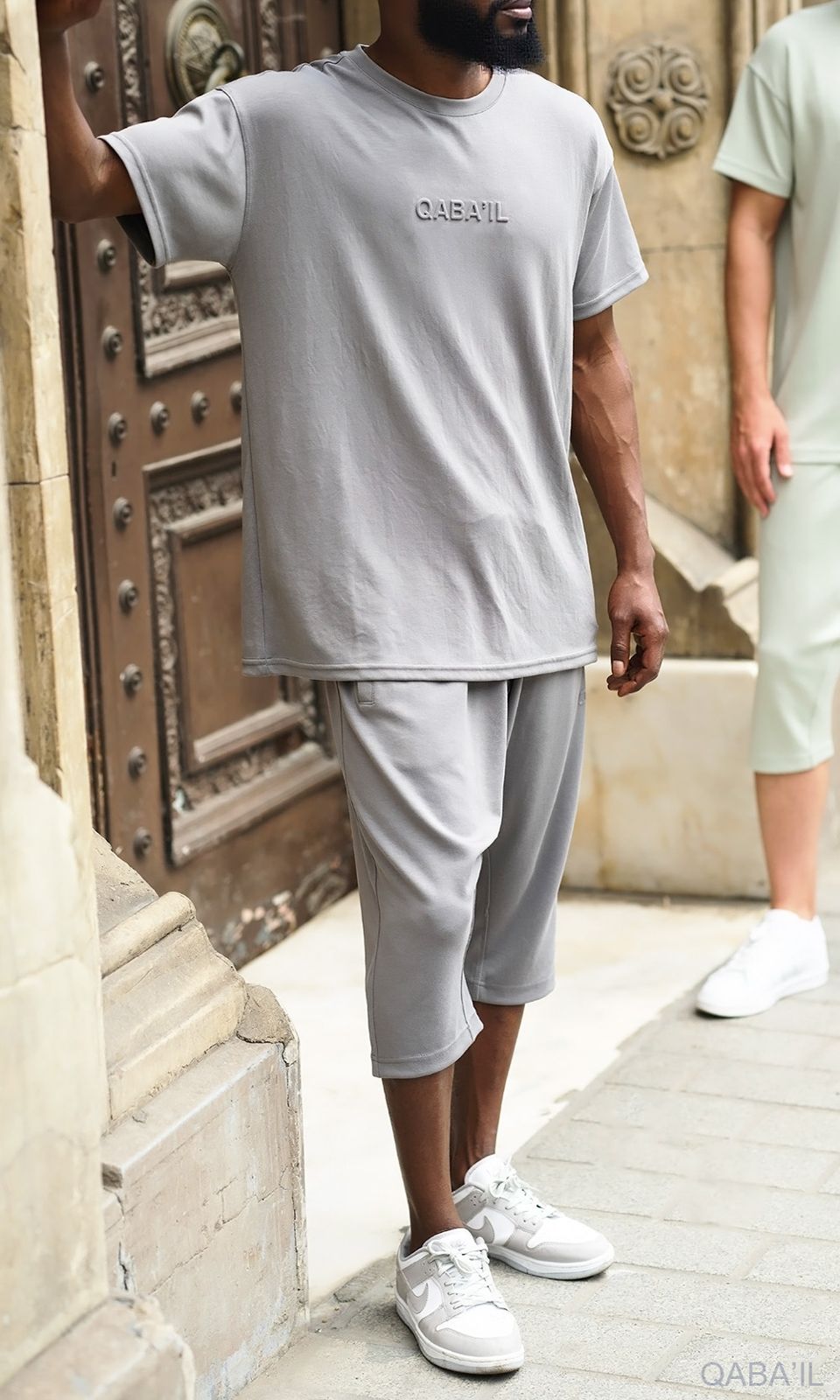 Ensemble Oversize Gris - QABAIL – Image 6