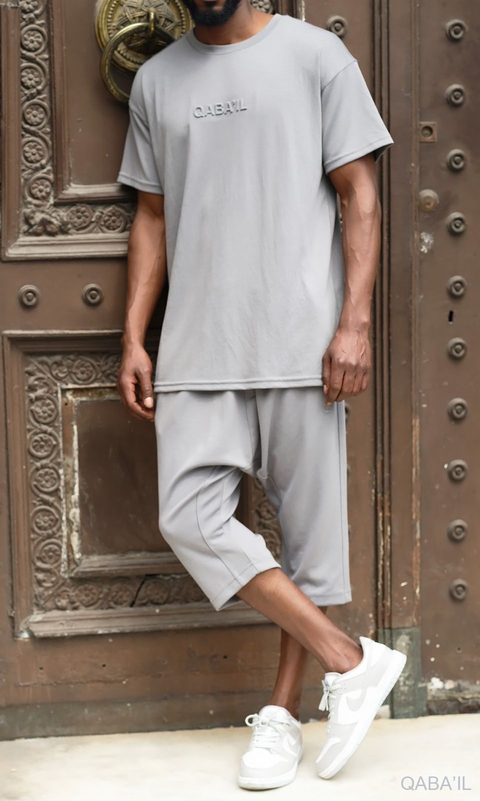 Ensemble Oversize Gris - QABAIL – Image 9