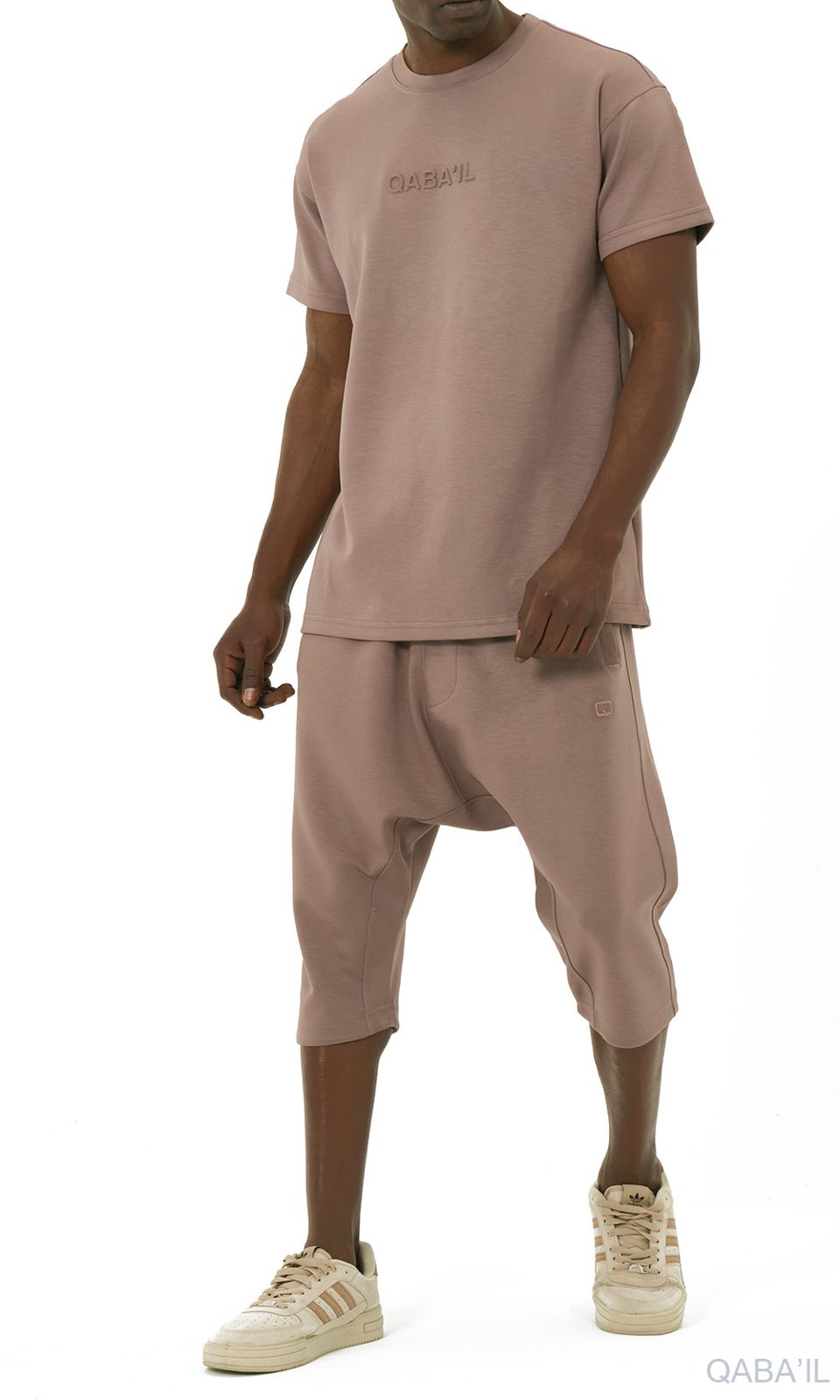 Ensemble Oversize Taupe - QABAIL