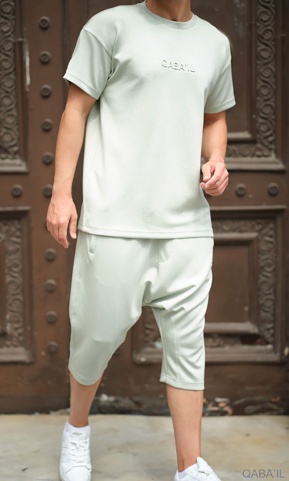 Ensemble Oversize Pastel - QABAIL