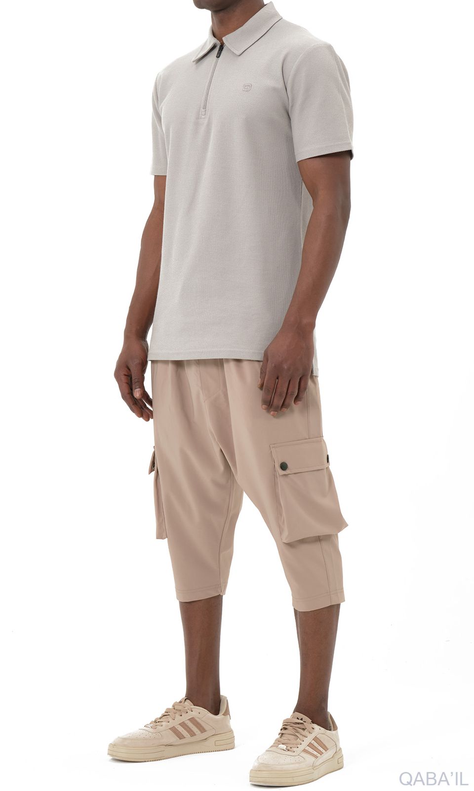 Pantacourt CARGO TREK Beige - QABAIL – Image 4