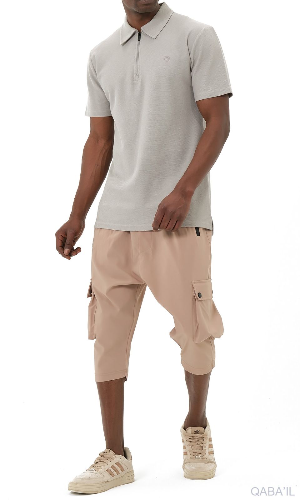 Pantacourt CARGO TREK Beige - QABAIL – Image 2