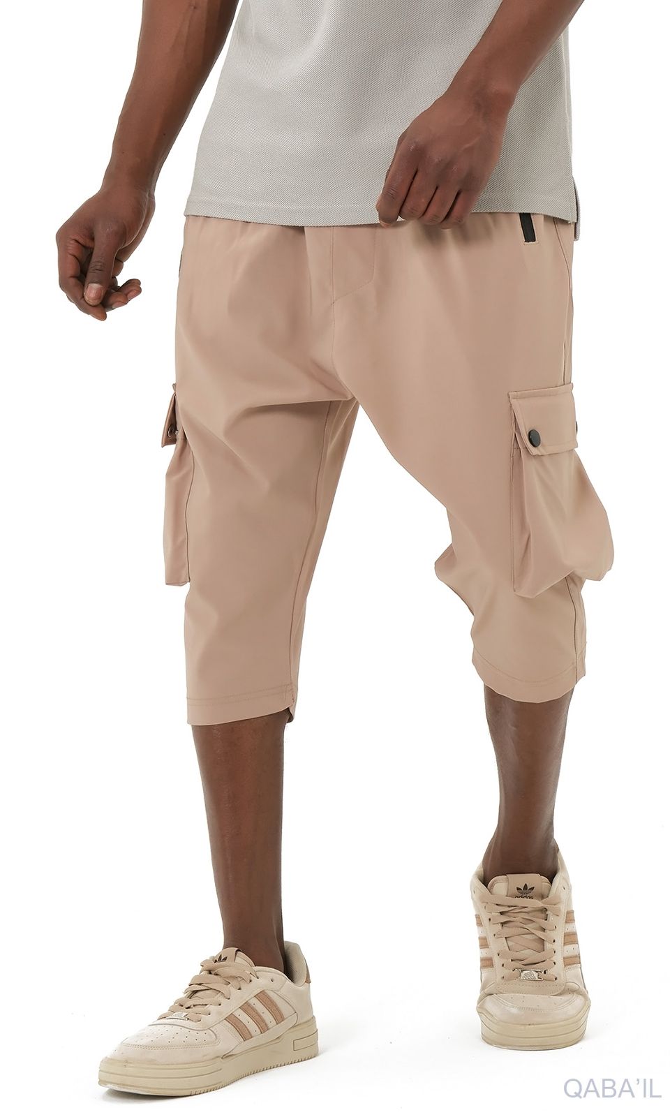 Pantacourt CARGO TREK Beige - QABAIL