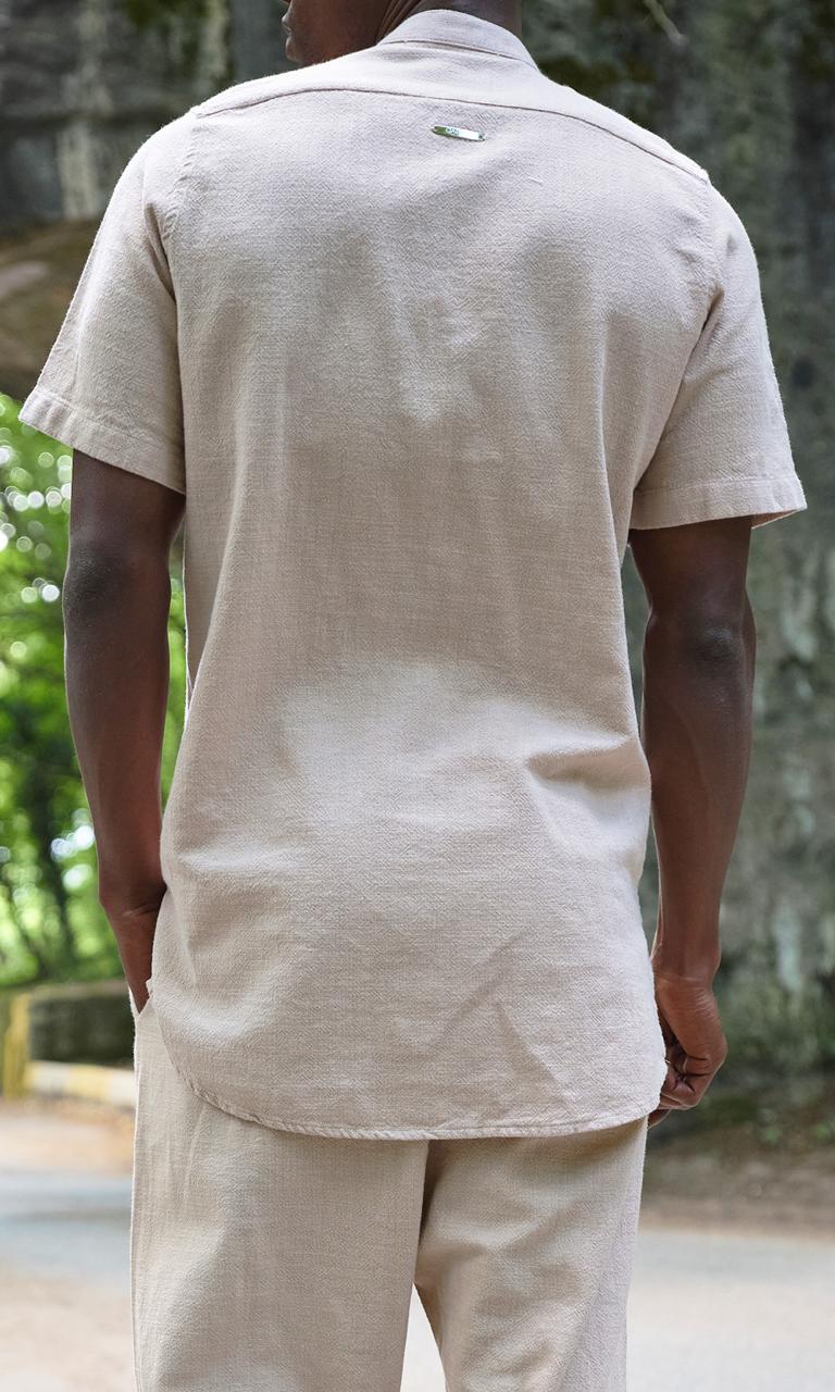 Ensemble Effet Lin Beige - QABAIL – Image 7