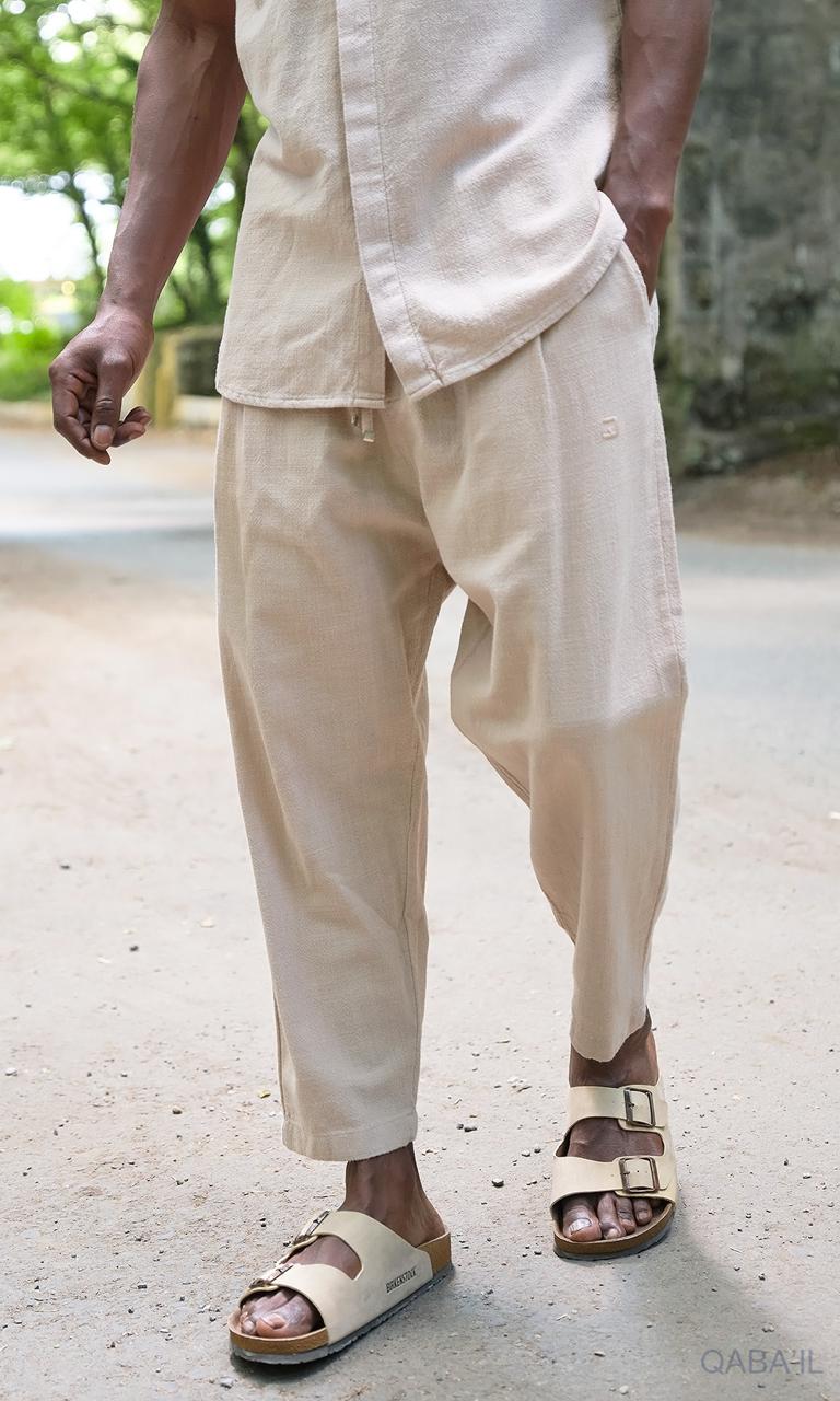 Ensemble Effet Lin Beige - QABAIL – Image 6