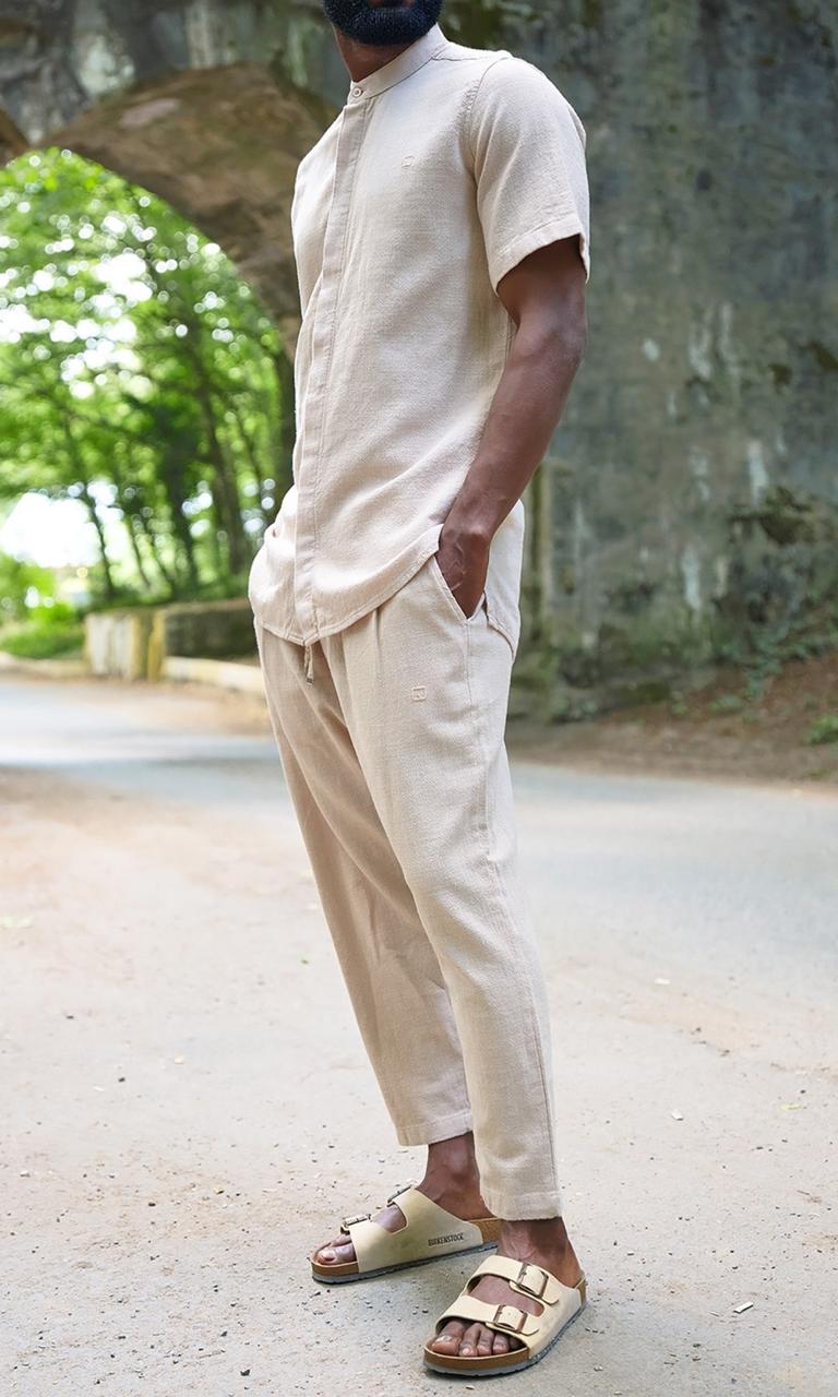 Ensemble Effet Lin Beige - QABAIL – Image 9