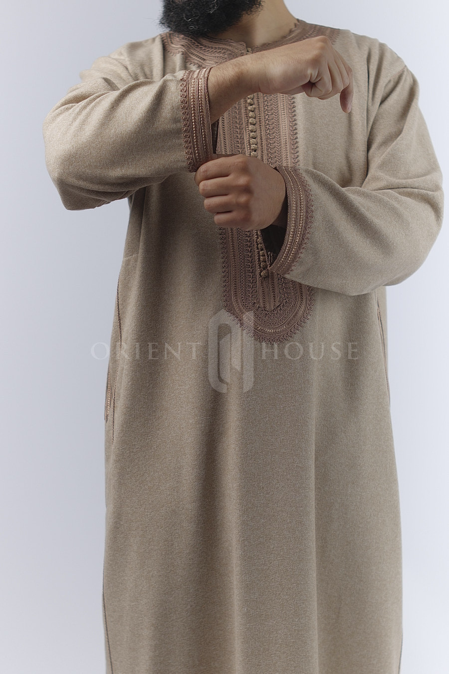 Caftan Siraj beige - By Orient House – Image 5