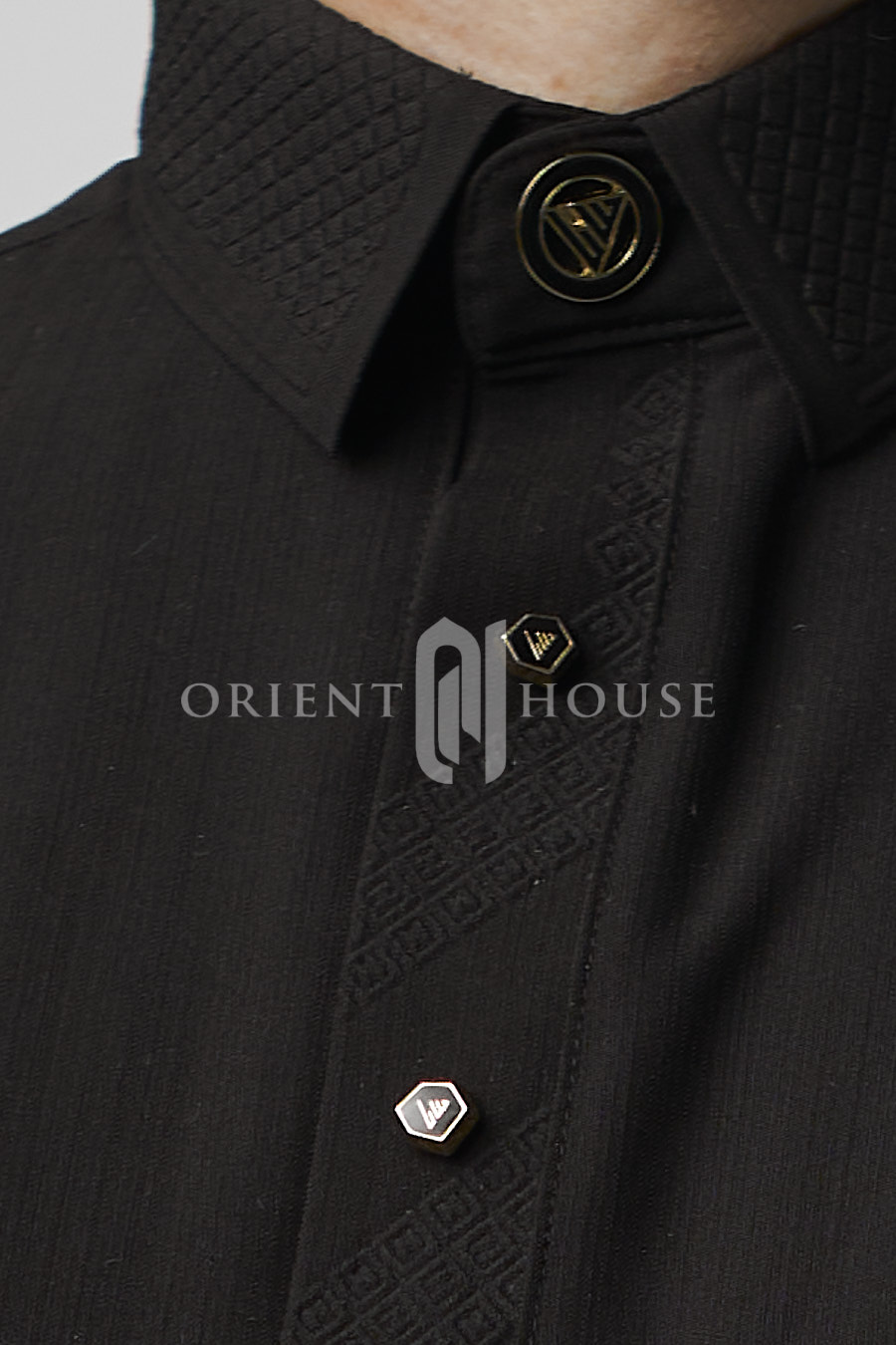 Qamis Al Ameer AAR2639 - Black Royal – Image 6