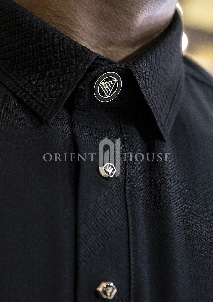Qamis Al Ameer AAR2639 - Black Royal – Image 2