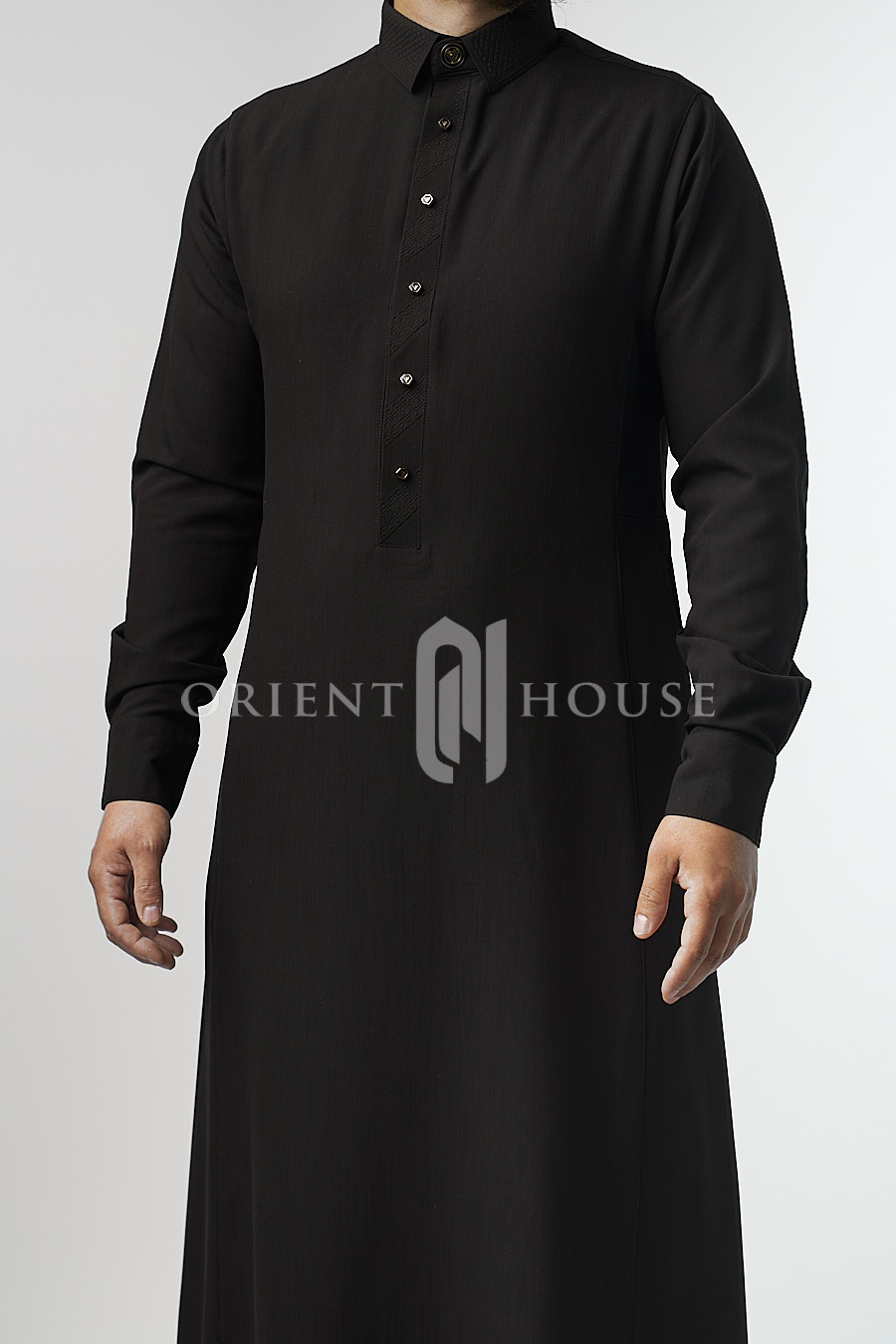 Qamis Al Ameer AAR2639 - Black Royal – Image 5